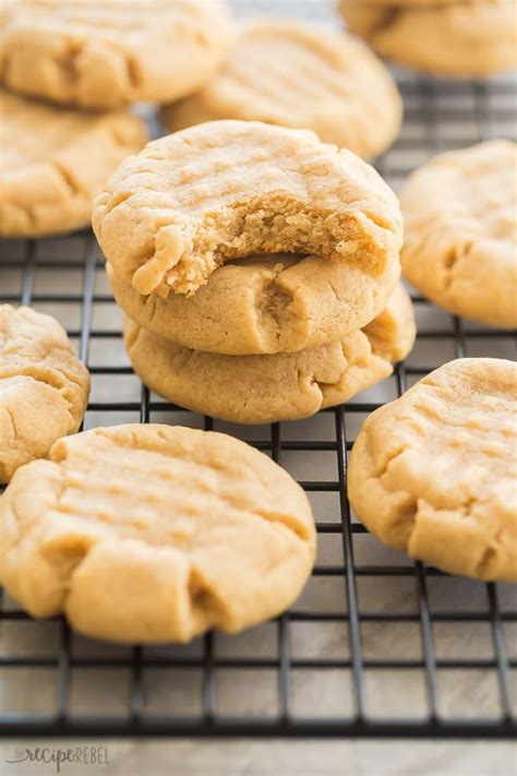 soft-peanut-butter-cookies-the-recipe-rebel image