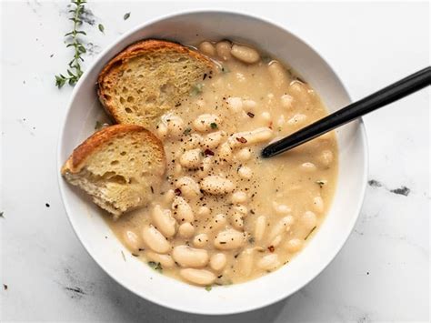easy-rosemary-garlic-white-bean-soup-budget-bytes image