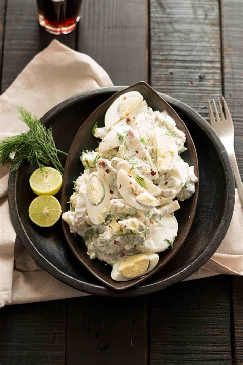 creamy-potato-egg-salad-recipe-with-herbs image