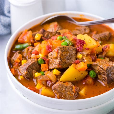 easy-vegetable-beef-soup-with-bacon-cozy image