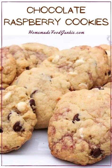 chocolate-raspberry-cookies-homemade-food-junkie image