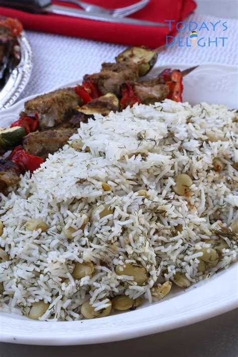 persian-steamed-rice-with-dill-and-lima-beans image