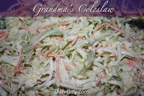 grandmas-coleslaw-recipe-dish-ditty image