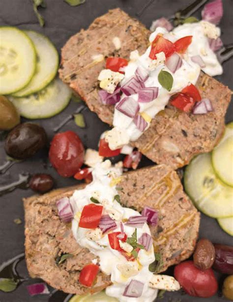 gyro-loaf-with-tzatziki-sauce-recipe-healthy image