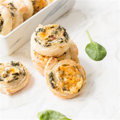 bacon-spinach-pinwheels-easy-appetizer-frugal image