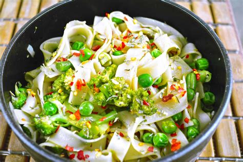 asian-style-rice-noodle-salad-recipe-with-vegetables image