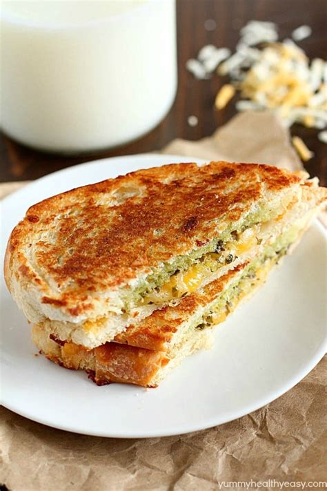 pesto-grilled-cheese-panini-yummy-healthy-easy image