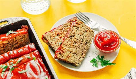 the-best-vegetarian-meatloaf-made-with-mushrooms image