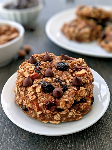 healthy-oatmeal-breakfast-cookies-food-doodles image