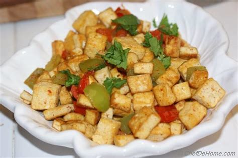 pan-fried-tofu-and-bell-peppers image