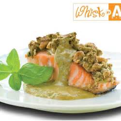 pistachio-crusted-salmon-with-eggplant-puree image