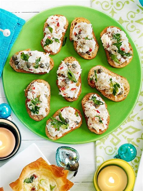 crab-crostini-recipe-olivemagazine image