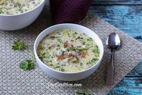 keto-cream-of-chicken-soup-with-bacon-low-carb-yum image