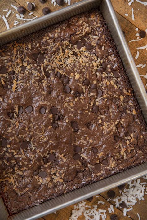 easy-coconut-brownies-recipe-w-toasted-topping image
