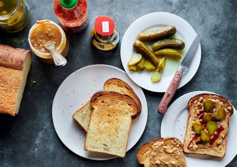 peanut-butter-sandwich-with-sriracha-and-pickles image
