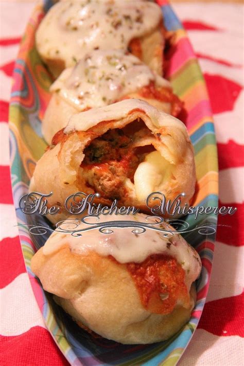 cheesy-meatball-stuffed-pizza-puffs-the-kitchen image