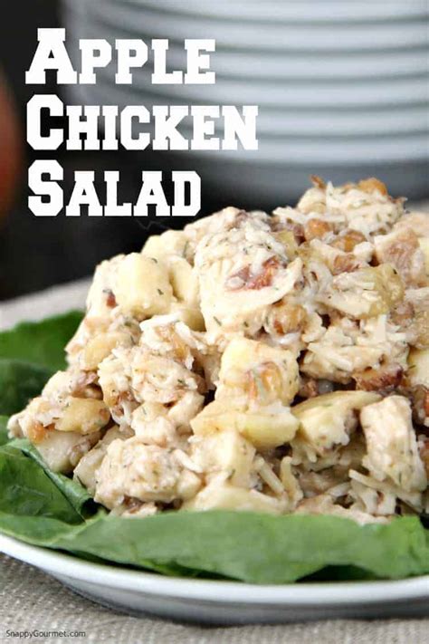 chicken-salad-with-apples-quick-easy-snappy image