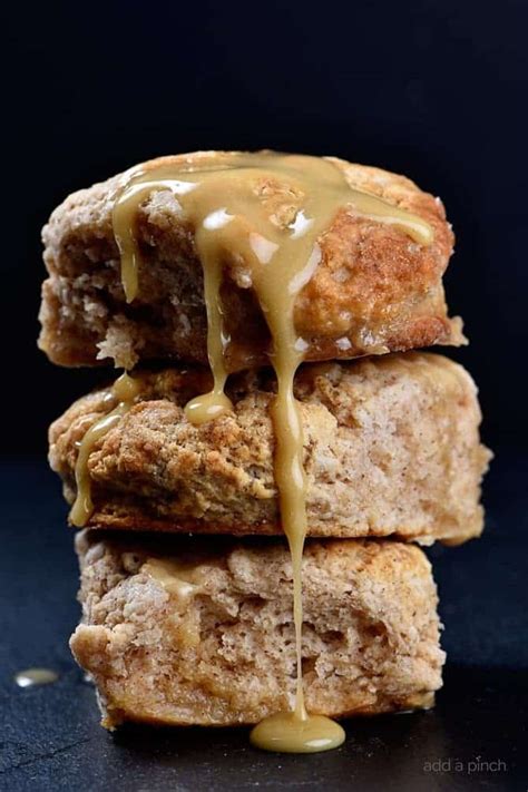 sweet-cinnamon-biscuits-recipe-with-apple-cider-glaze image
