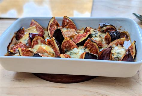 baked-figs-with-blue-cheese-recipe-cuisine-fiend image