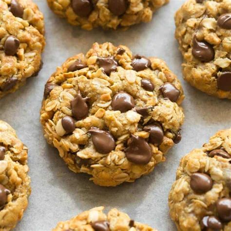 peanut-butter-oatmeal-cookies-4-ingredients-the-big image