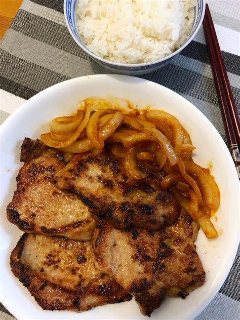 chinese-pork-chops-with-onions-in-tangy-sauce-洋蔥 image
