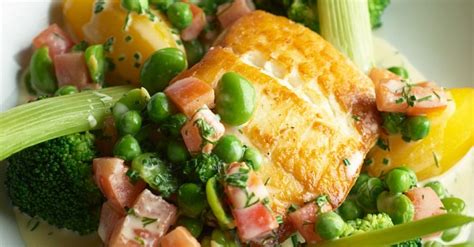 fried-halibut-with-vegetables-recipe-eat-smarter-usa image