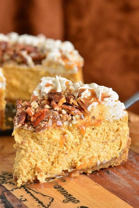 pecan-caramel-pumpkin-cheesecake-will-cook-for-smiles image