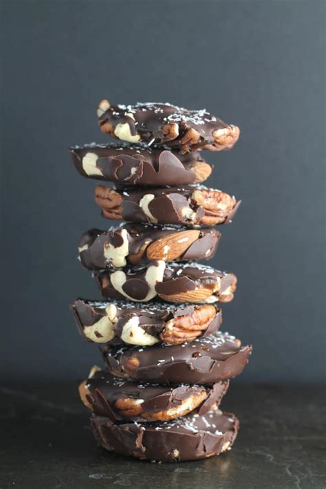 chocolate-caramel-nut-clusters-my-fussy-eater-easy image
