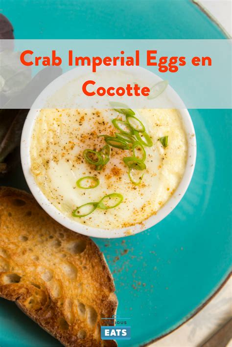 crab-imperial-eggs-en-cocotte-recipe-recipe-pinterest image