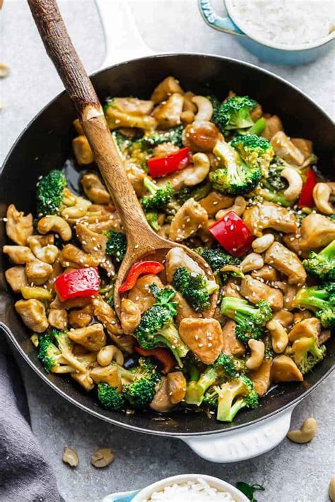 teriyaki-chicken-a-quick-easy-stir-fry-healthy-low-carb image