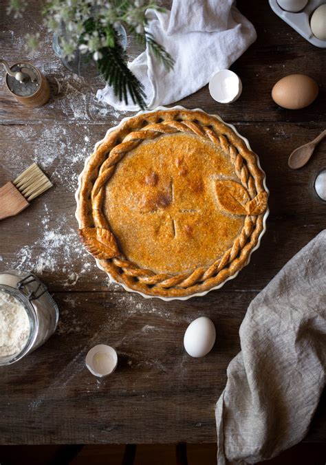 savory-swiss-chard-ricotta-pie-the-hungry-apron image