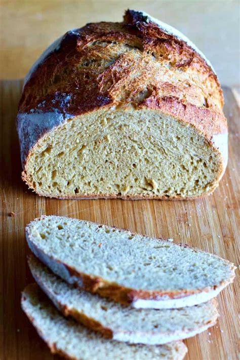 easy-whole-wheat-sourdough-bread-homemade-food image