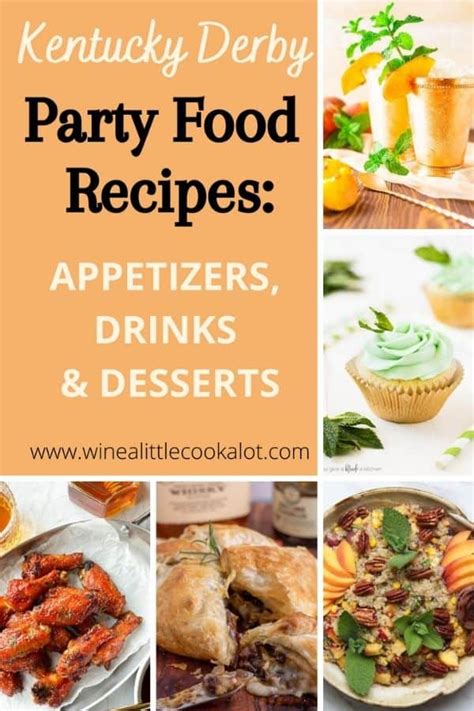 kentucky-derby-party-food-recipes-appetizers-drinks image