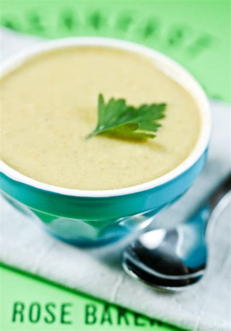 green-bean-and-almond-soup-recipe-chocolate image