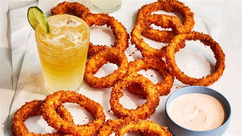 crispy-onion-rings-with-kickin-ranch-recipe-southern image