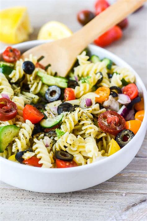 vegan-italian-pasta-salad-healthier-steps image