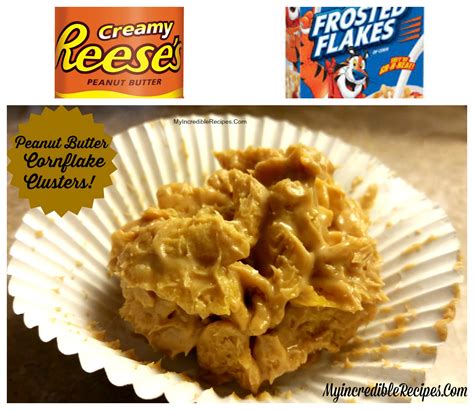no-bake-peanut-butter-cornflake-clusters-my image