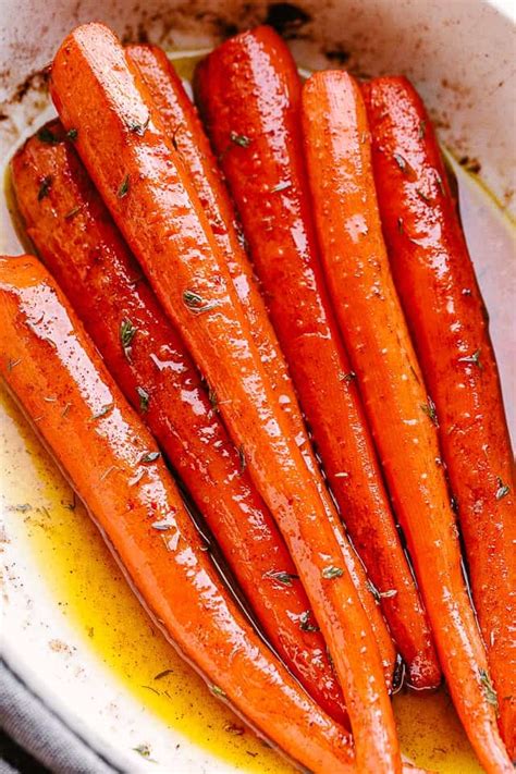 maple-roasted-carrots-diethood image
