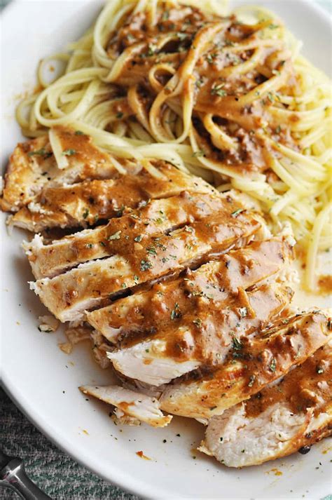 garlic-butter-chicken-pasta-browned-full-of-flavor image