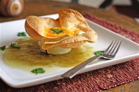 huevos-rancheros-tortilla-cup-with-salsa-verde-tasty image