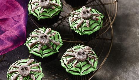 spooky-spider-cupcakes-baking-recipes-betty image