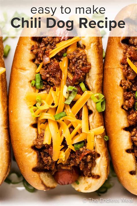 chili-dog-recipe-easy-delicious-the-endless-meal image