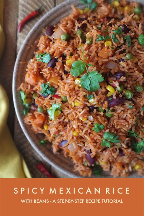 spicy-mexican-rice-and-beans-recipe-elizabeths image
