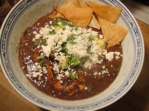 rick-baylesss-black-bean-soup-recipe-cook-the-book image