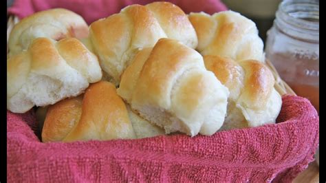 easy-sweet-dinner-rolls-recipe-honey-butter image