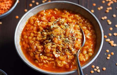easy-red-lentil-soup-recipe-eatwell101 image