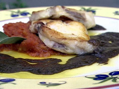 monkfish-with-olive-sauce-and-tomato-compote image
