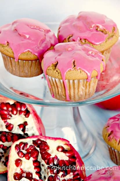 pomegranate-glazed-gingerbread-muffins-the image