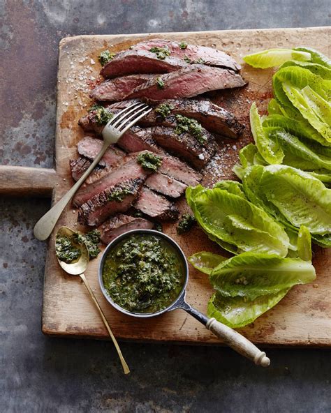 grilled-flank-steak-with-salsa-verde-whats-gaby image