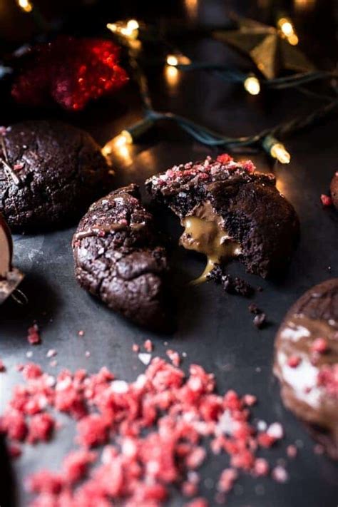 chocolate-hazelnut-and-caramel-stuffed-brownie-cookies image